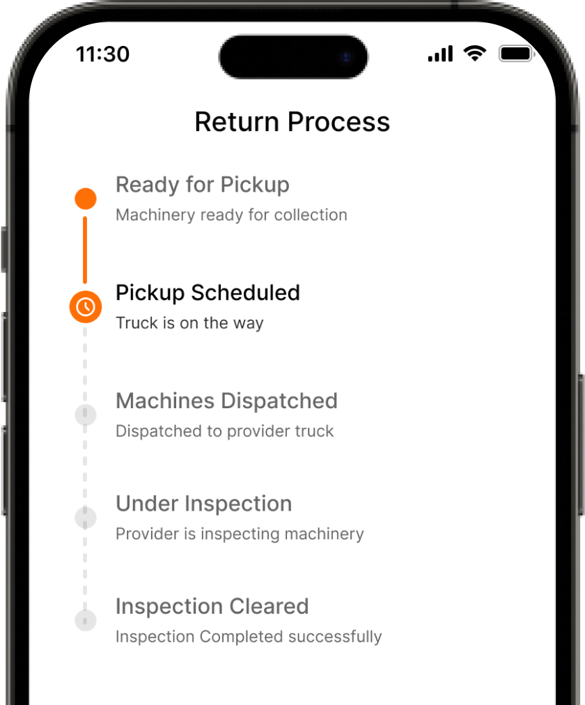 Quotation flow screen